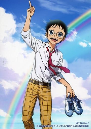 Onoda Slope YOWAMUSHI PEDAL LIMIT BREAK metal badge 18. Scene