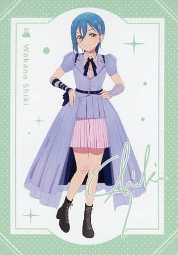 Character card Wakana Shiki member card 