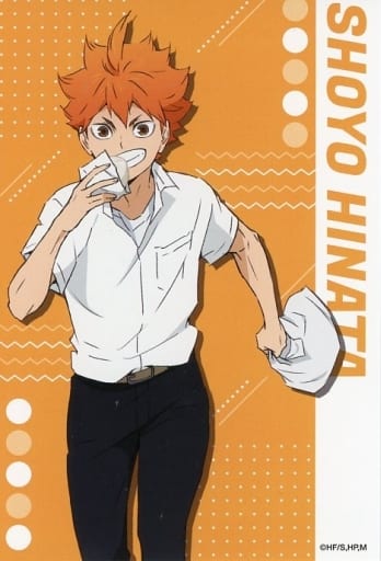 HINATA SHOYO Drawing Illustration Leisure ver. Postcard Haikyu