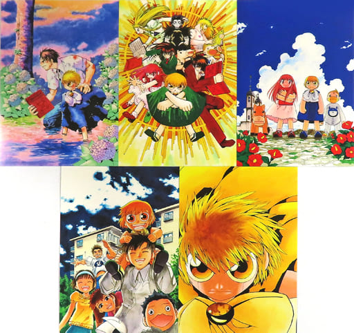 Zatch Bell Sketch Card Hikaru Muto - Illustrations ART street