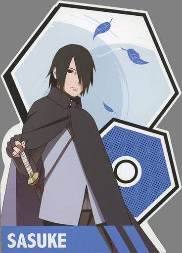 Postcard My home is Sasuke Diecut Postcard BORUTO -NARUTO the