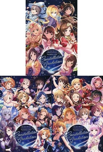 Set of 3 postcards "THE IDOLM@STER Cinderella GIRLS Twinkle LIVE