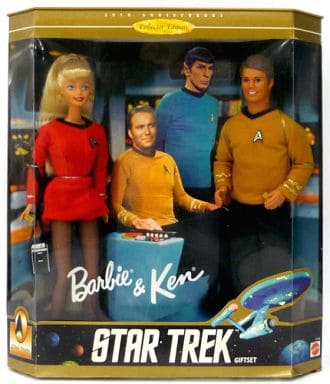 barbie & ken star trek