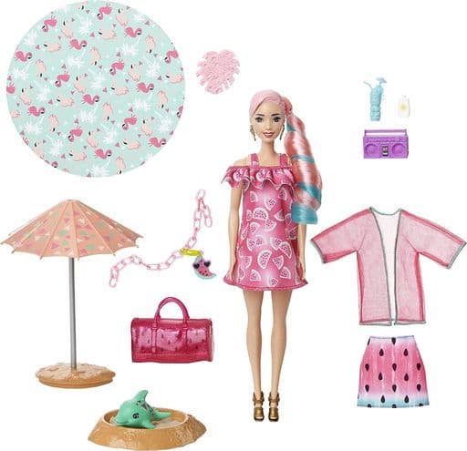 Barbie color clearance reveal toychamp