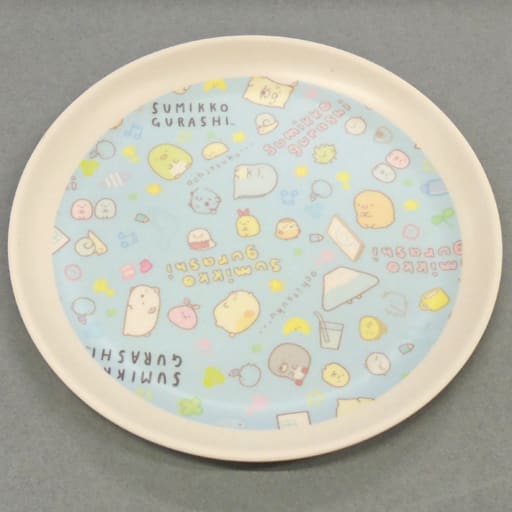 Plates and bowls Set (Full Pattern / Light Blue Background) Original