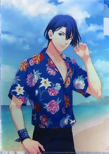 Hijirikawa Masato 3 pockets A4 clear file Summer Bloom Ver. 