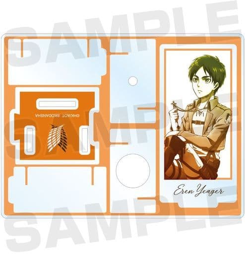 Stationery and other items Eren Yeager Acrylic Pen Stand "Attack on ...