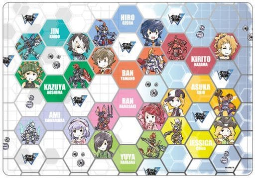 Stationery and other items 02. Chirimen design B Character clear case ...