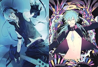 Aoba & Naito A4 Clear File 2-Pack Set 「 THE CHIRAL NIGHT -Dive into DMMd -  」 Special Bonus