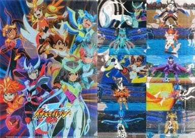 クリアファイル D.雷門中サッカー部(化身アームド) A4プラチナクリア