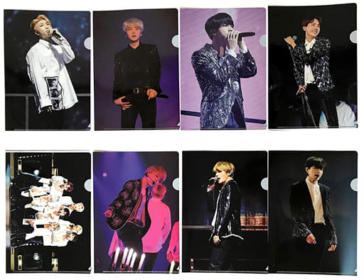 Clear File (Male idol) BTS A5 Clear File pack set 