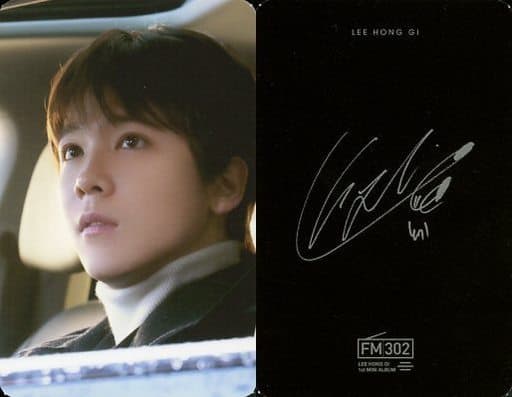 F.T. Island / Lee Hong-ki / BlackVer. ・ Reverse side printed with 