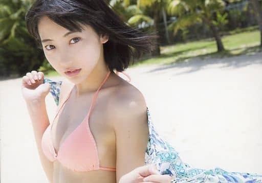 Rena Takeda / Horizontal, Bust up, Swimsuit Pink / Blu-ray