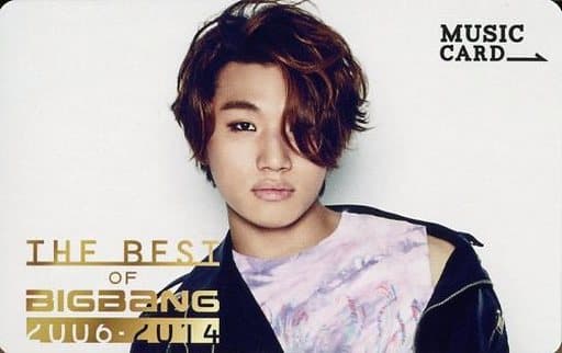 Big Bang / Daesung (Delight) / AQZ1-76743/THE BEST OF Big Bang 2006-2014  MUSIC CARD