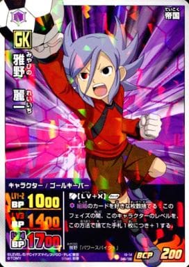 USED) Card Collection - Inazuma Eleven GO / Ryuuzaki Ouji (龍崎皇児 「イナズマイレブンGO  ビッグカードコレクション」)