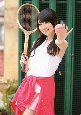 Nana Mizuki / Kneecap / White Shirt / Right Hand Racket / Left Hand ...