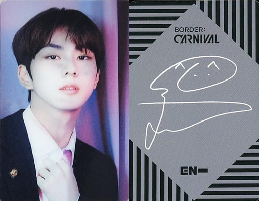 ENHYPEN / Jungwon (JUNGWON) / Printed on back side with signature 