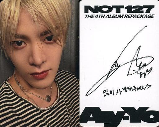 NCT 127 / Yuta (YUTA) / Back side printing with signature / CDs 