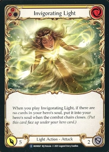 Flesh and Blood/R/Light / English version / Monarch Unlimited Booster ...