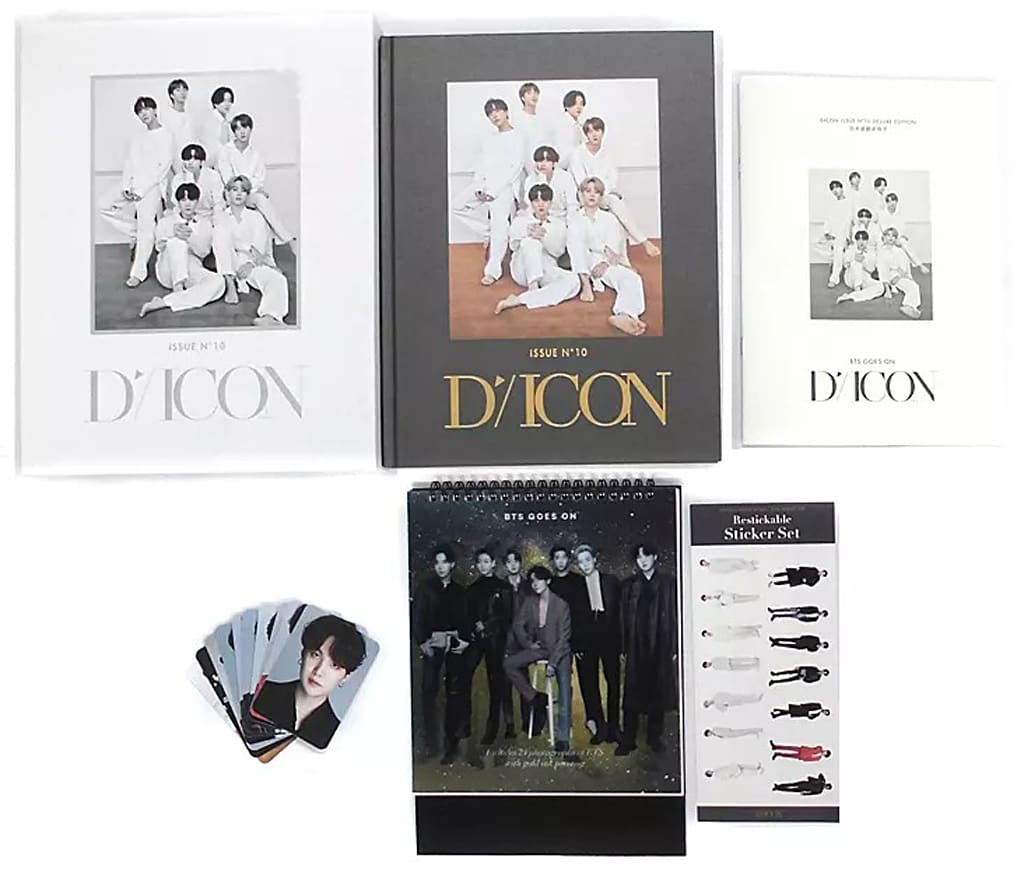 Men's photography book Hallyu With Appendix) Dicon Vol. 10 BTS Photo  Collection 『 BTS goes on! 』 Deluxe Edition (Japanese version) | Book |  Suruga-ya.com