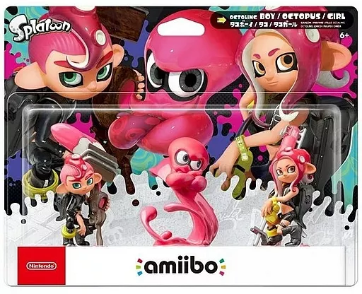 amiibo amiibo トリプルセット[タコガール/タコ/タコボーイ] (スプラトゥーンシリーズ) | ゲーム | Suruga-ya.com