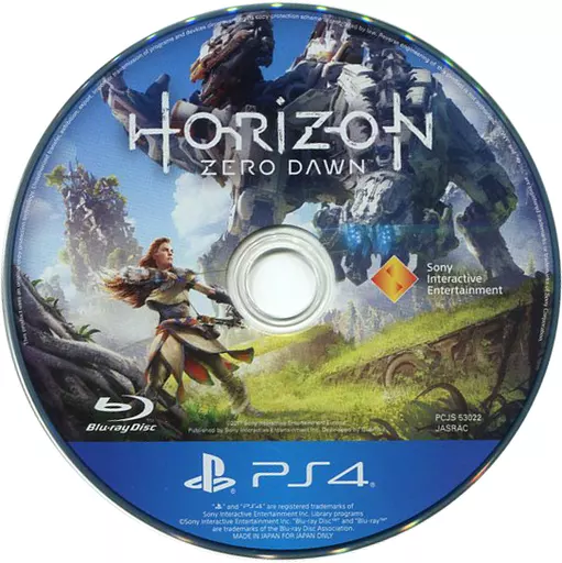 PS4 Software Horizon Zero Dawn (state : game discs only