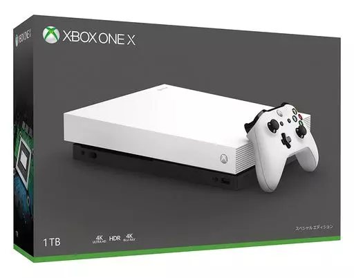 Xbox One hardware XboxOneX Main Body White Special Edition [FMP 