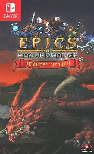 ニンテンドースイッチソフト　EU版 EPICS OF HAMMERWATCH：HEROES’ EDITION(国内版本体動作可) EU版EPICS OF HAMMERWATCH:HEROES'EDITION(國內版主機可動作