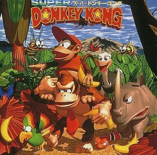 Animated CD DONKEY KONG COUNTRY video game music CDs Jungle 
