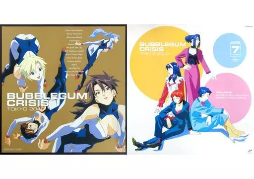 LD Bubblegum Crisis First Press Limited 2040 7 [Tokyo version
