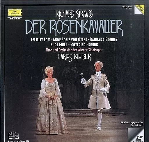 Der Rosenkavalier レーザーディスク 目出度い