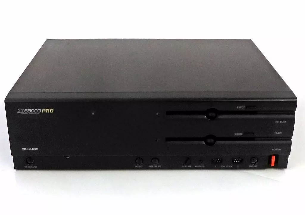 SHARP X68000 PRO CZ-652C-BK キーボード、マウス、ディスク等