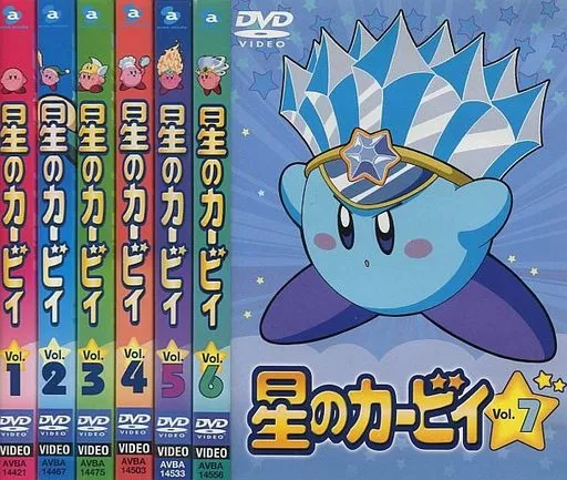（happyさん専用）星のカービィVHS　1stシリーズ アニメ 星のカービィ 1stシリーズ VHS 7本セットの通販 by