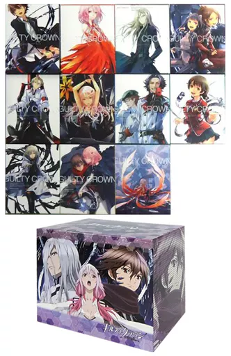 ギルティクラウン 完全生産限定版 DVD 全巻セット (全巻収納BOX