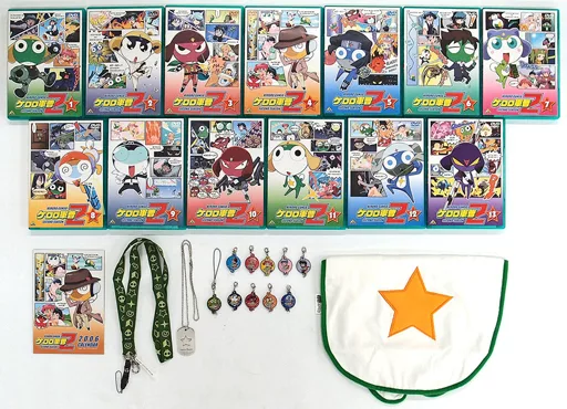 アニメDVD 不備有)ケロロ軍曹 2ndシーズン 初回版 BOX付全13巻セット