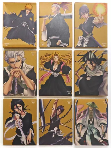 アニメDVD　不備有)BLEACH 斬魄刀異聞篇 限定版全9巻セット(状態：複数不備有り) アニメDVD 不備有)BLEACH 斬魄刀異聞篇 限定版全9巻セット(状態