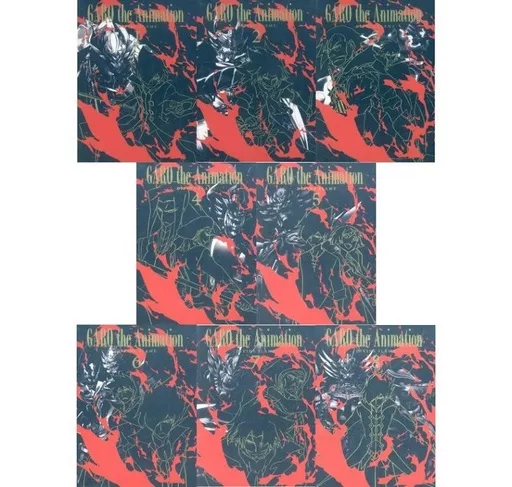 GARO ガロ 炎の刻印 初回限定版 DVD 全8巻セット（BOX欠品）