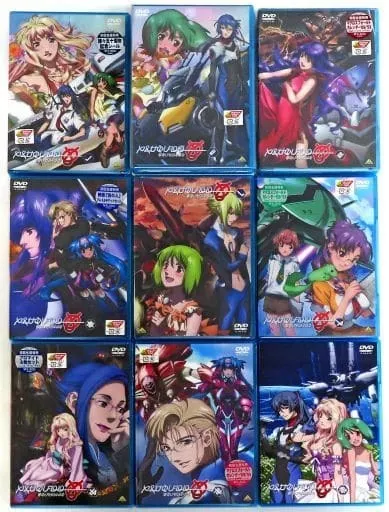 Anime DVD With Macross F (Frontier) BOX * 2. ANIME limited edition