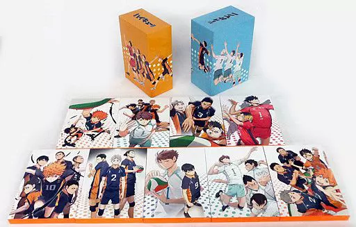 アニメDVD　不備有)ハイキュー!! 初回生産限定版 全9巻セット(アニメイト収納BOX付き)(状態：第6巻のDISCケースに破損有り) アニメDVD 不備有)ハイキュー!! 初回生産限定版 全9巻セット