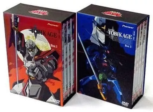 アニメDVD　不備有)忍者戦士飛影 DVD-BOX 全2巻セット(状態：三方背BOX・解説書に傷み有り) アニメDVD 不備有)忍者戦士飛影 DVD-BOX 全2巻セット(状態：三方