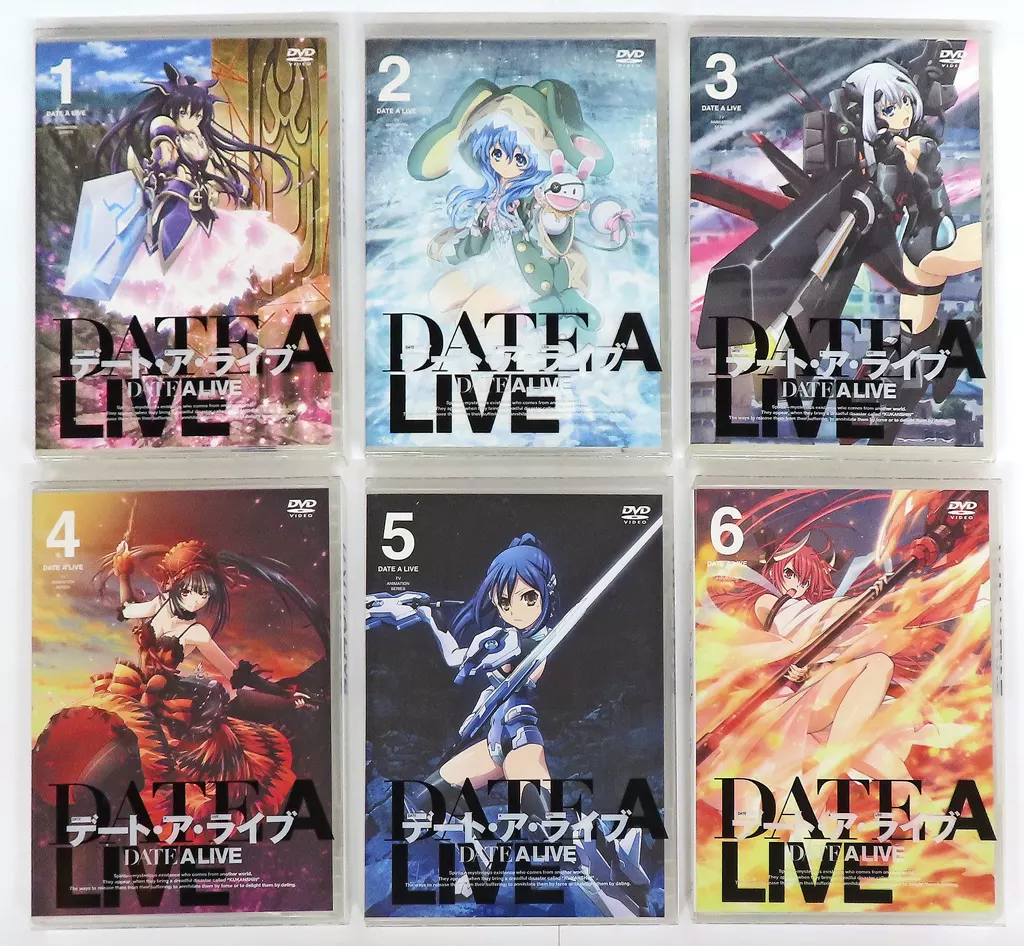DVD 【】アニメDVD デート・ア・ライブ II 初回限定生産版 収納BOX付全