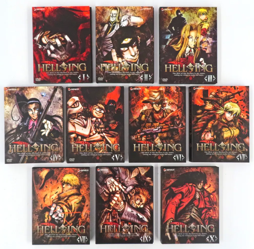 初回限定生産】HELLSING OVA 全10巻セット