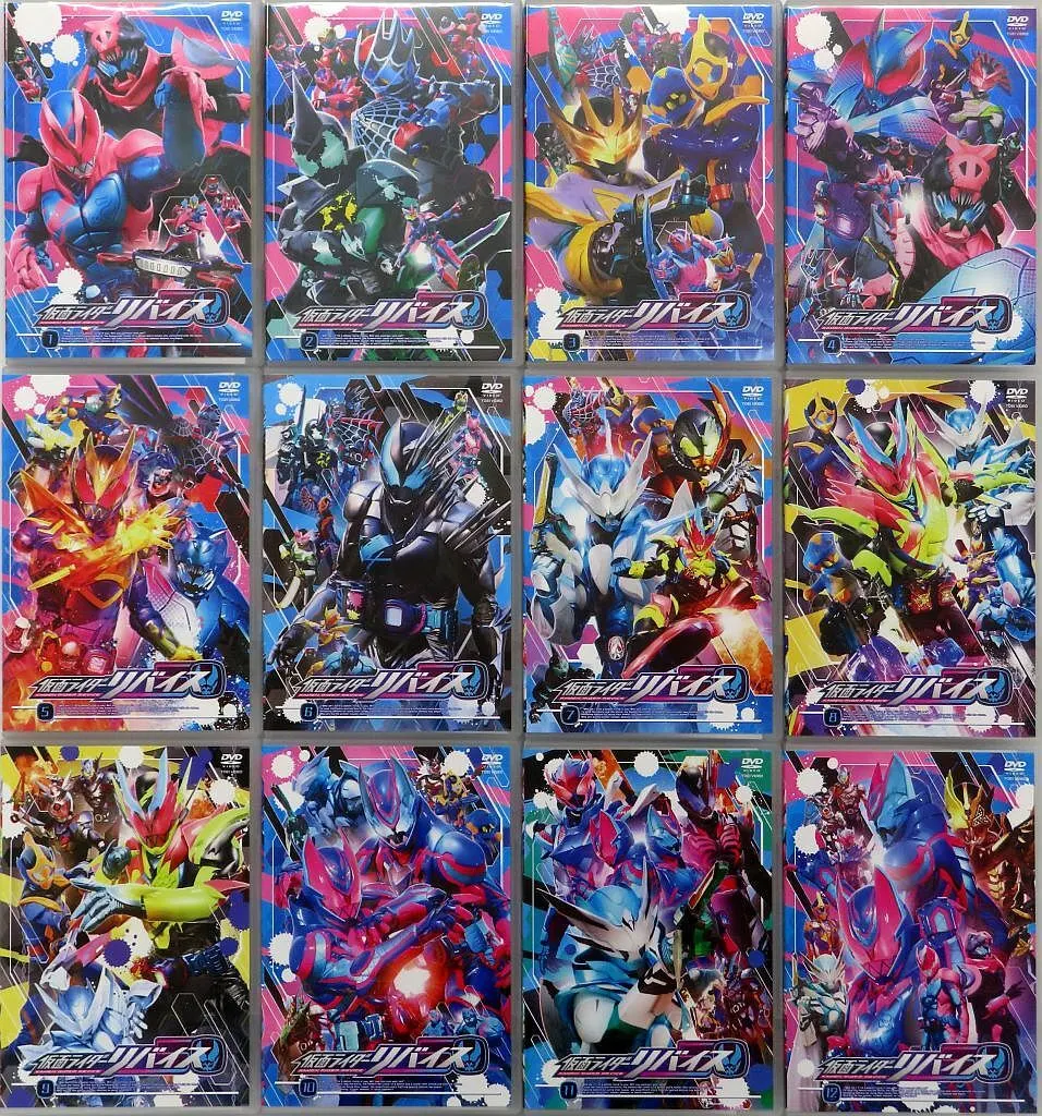 新品ケース交換済み　仮面ライダーリバイス DVD 全12巻 全巻セット 特撮DVD 仮面ライダーリバイス 全12巻セット | 映像ソフト | SURUGA-YA.COM