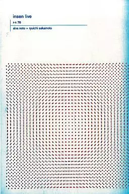 Japanese music DVD Alva Noto / Ryuichi Sakamoto / Insen Live