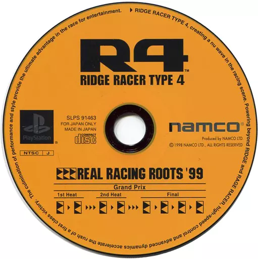 PS Software R4 - RIDGE RACER Type 4 - (PSoneBooks PS Software R4 - RIDGE RACER Type 4 - (PSoneBooks