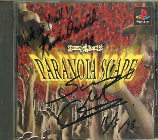 PSソフト パラノイアスケープ(状態：ゲームディスク欠品/サイン入り 