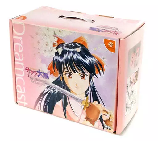 ドリームキャストハード　ドリームキャスト本体 サクラ大戦Ver(状態：ビジュアルメモリ欠品、箱(内箱含む)状態難) ドリームキャストハード ドリームキャスト本体 サクラ大戦Ver