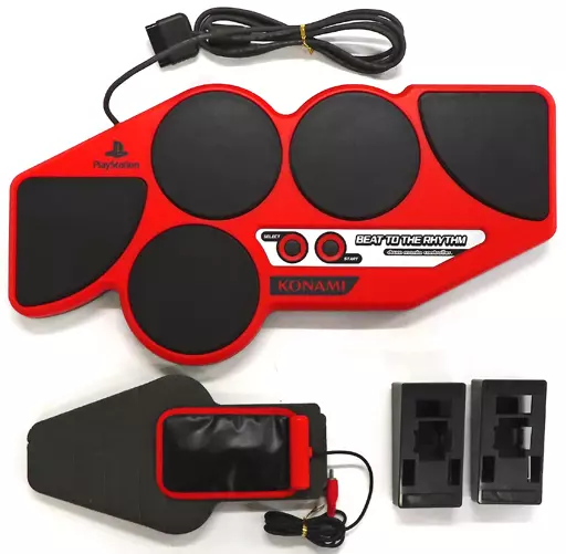 PS2 ソフト ドラムマニア(drummania) 専用コントローラ同梱 コナミデジタルエンタテインメント PS2ソフト ドラムマニア [専用コントローラー同梱](状態：欠品多