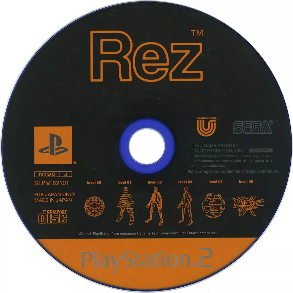 PS2 software Rez (status : game discs only) | Game | SURUGA-YA.COM