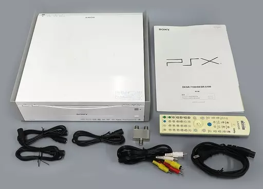PS2ハード　PSX ホワイト 160GB(DESR-5100/本体単品/付属品無) (箱説なし) Junk 】 PSX White 160 gb (DESR-5100) (Condition : Operation